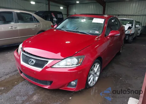 2012 Lexus Is 250 250 from USA, damaged, VIN JTHCF5C29C5052965